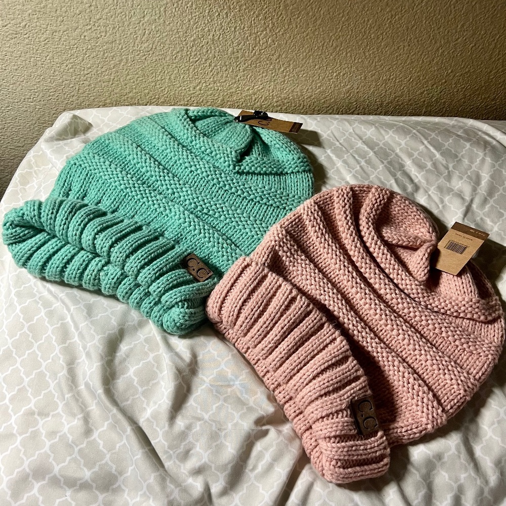 C.C. Oversized Baggy Beanies (2 for 1 deal)